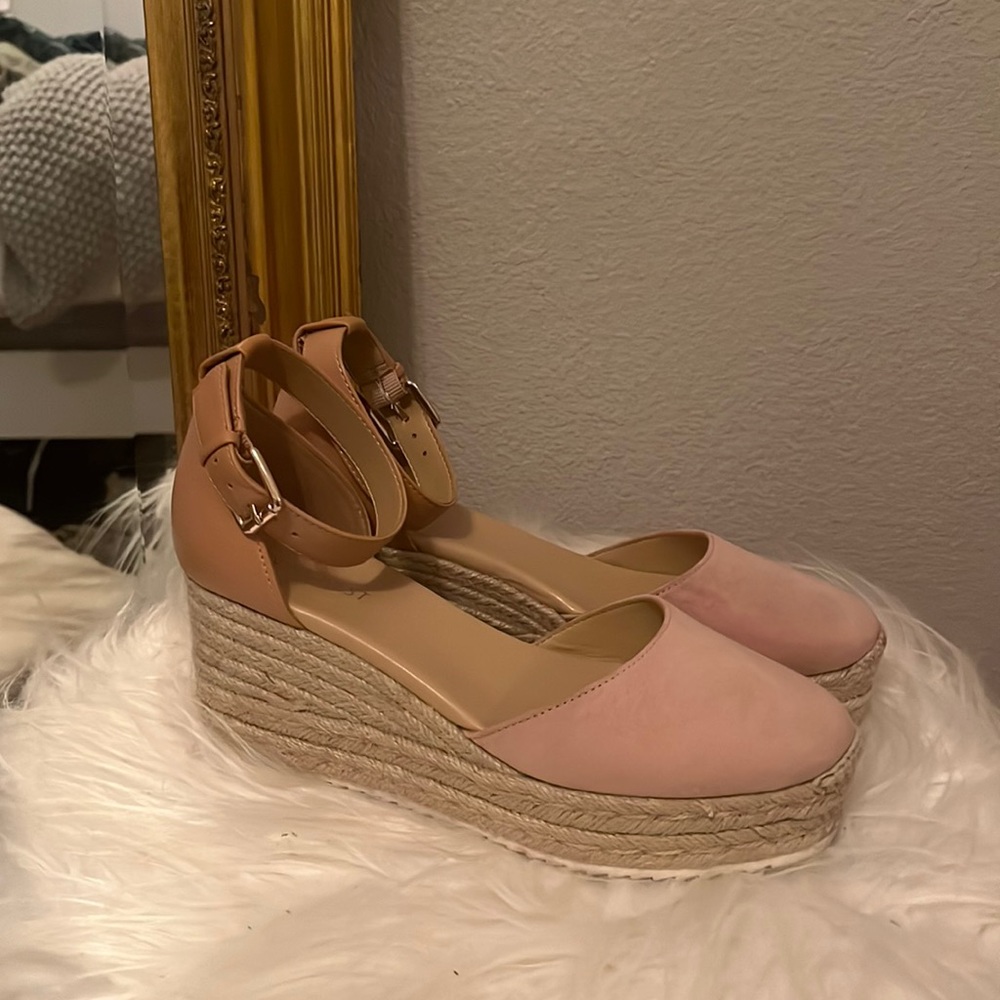 Nine West wedged heels